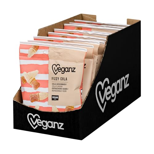 Veganz Fizzy Cola 10er Pack | 10 x 100g | Cola-Geschmack | erfrischend sauer von Veganz