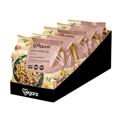 Veganz Soja-Schnetzel - als Fleischersatz zum Kochen - 5 x 300 g von Veganz