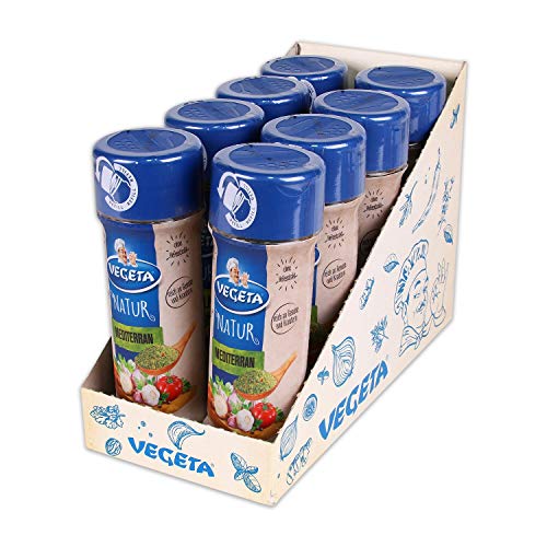 Vegeta Natur Mediteran 60g Streuer, 8 Stk. Bundle von Vegeta