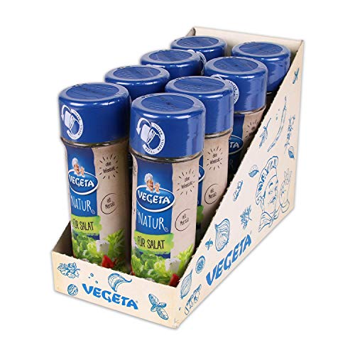 Vegeta Natur Salat 60g Streuer, 8 Stk. Bundle von Vegeta