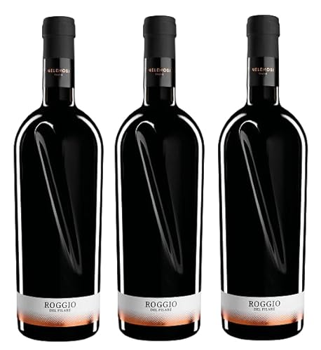 3x 0,75l - 2020er - Velenosi - Roggio dei Filare - Rosso Piceno Superiore D.O.P. - Marché - Italien - Rotwein trocken von Velenosi