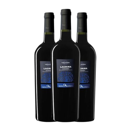 Velenosi Querci Antica Lacrima Lacrima di Morro d'Alba 75 cl Rotwein (Karton mit 3 Flaschen von 75 cl) von Velenosi