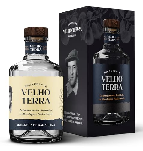 Velho Terra Aguardente Brandy Weinbrand Tresterbrand aus Portugal (BAGACEIRA) von Velho Terra