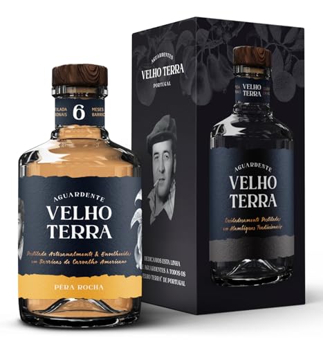 Velho Terra Aguardente Brandy Weinbrand Tresterbrand aus Portugal (BIRNE Pêra Rocha) von Velho Terra