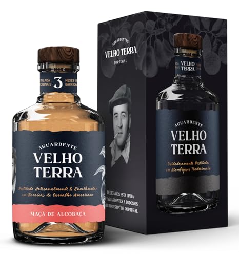 Velho Terra Aguardente Brandy Weinbrand Tresterbrand aus Portugal (APFEL Maçã de Alcobaça) von Velho Terra