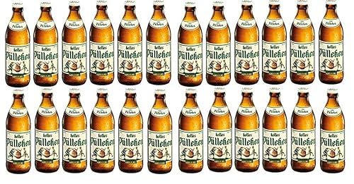 24 Flaschen helles Pülleken Veltins Flaschen a 0,33L inc. 1,92€ MEHRWEG Pfand 5,2% Vol. + Space riegel von Onlineshop Bormann von Veltins