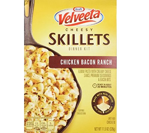 Velveeta Chicken Bacon Ranch Bratpfanne, 3 Stück, 326 ml von Velveeta