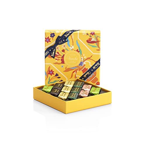 Venchi - Barock-Kollektion- Geschenkverpackung mit Gianduiotti Pralinenmischung, 108 g - Geschenkidee - Glutenfrei von Venchi