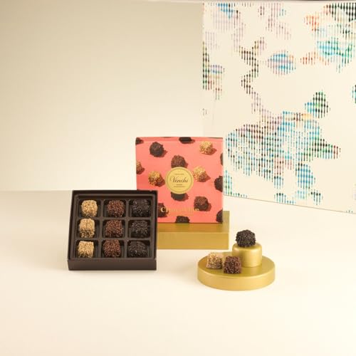 Venchi – Geschenkbox mit Auswahl an Chocoviar Mini-Pralinen, 125 g – Geschenkidee – Gluteinfrei von Venchi