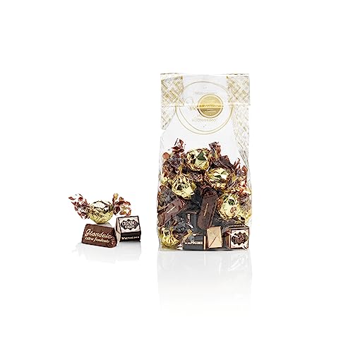 Venchi - Geschenktüte mit zartbitterer und extra-zartbitterer Pralinenmischung, 300g - Geschenkidee- glutenfrei- vegan von Venchi