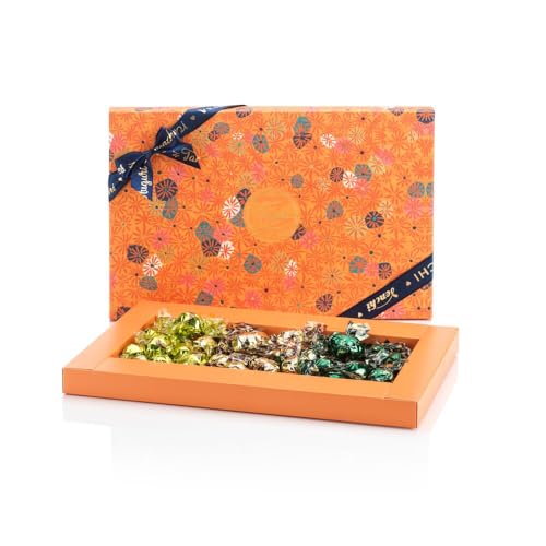 Venchi – Murrine Kollektion – Geschenkbox mit sortierten Perlen-Pralinen, 230 g – Mit IGP-Piemont Haselnuss – Glutenfrei - Geschenkidee von Venchi