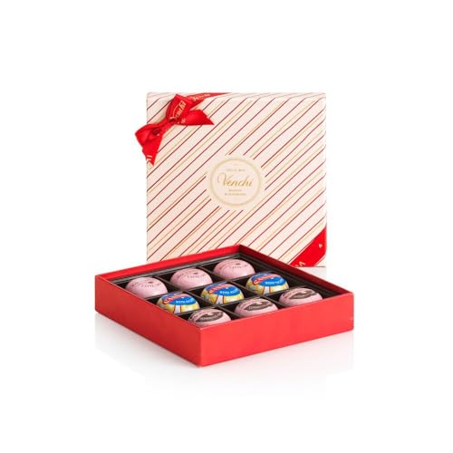 Venchi - Valentinstag-Kollektion - Geschenkköfferchen mit Pralinenmischung, 148 g - Geschenkidee - Glutenfrei von Venchi