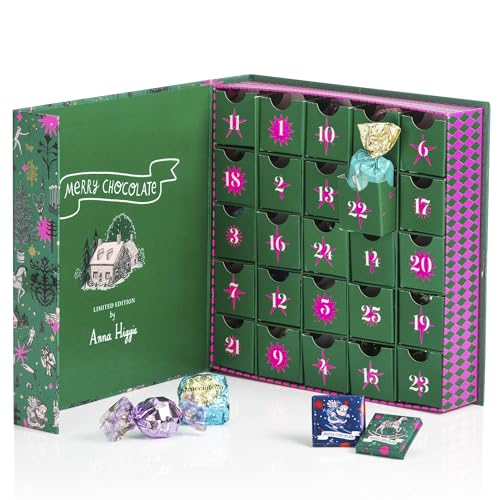 Venchi – Weihnachtskollektion – Adventskalender Prestige, 310 g - 31 Pralinen - Geschenkidee - Glutenfrei von Venchi