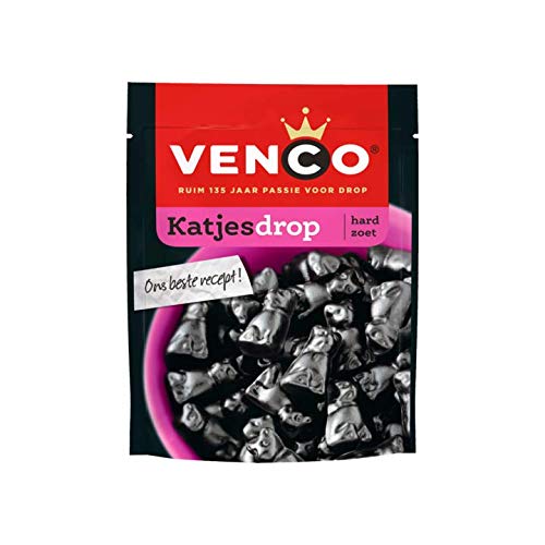 Lakritze | Venco | Kätzchen-Süßholz | Gesamtgewicht 235 Gramm von Venco