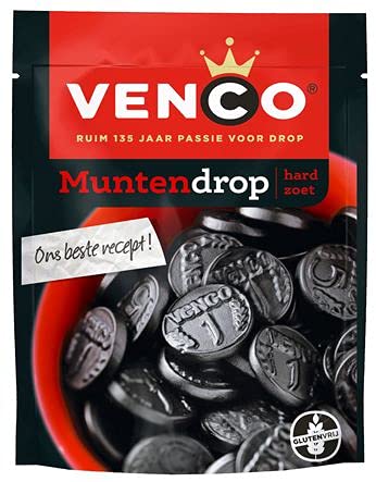 Venco Muntendrop Niederländisches Lakritz 250G von Venco