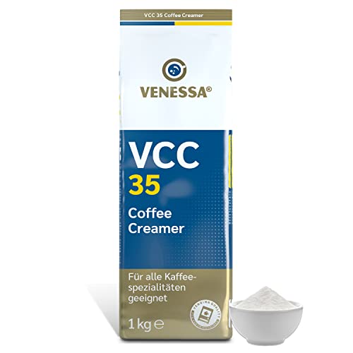 VENESSA Coffee Creamer VCC35 Kaffeeweißer 2 x 1kg Probierpack, hochwertiger Instant Kaffeeweißer für Vending Automaten, hohe Weißkraft, leicht löslich, Aromaschutzbeutel von Venessa