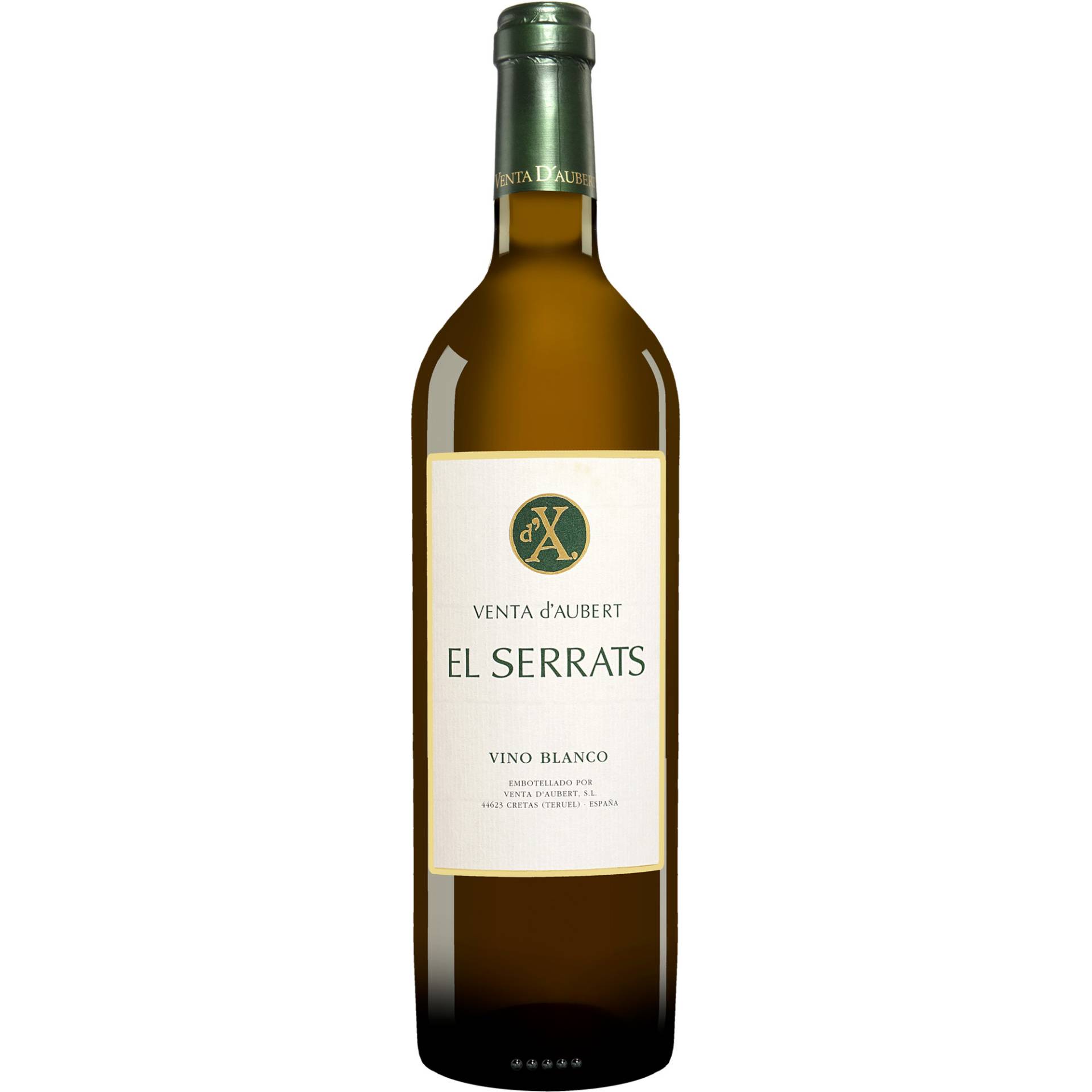 Venta d'Aubert »El Serrats« 2019  0.75L 14% Vol. Weißwein Trocken aus Spanien von Venta d'Aubert