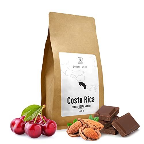 Mary Rose Bohnenkaffee Costa Rica San Rafael | Costa Rica Spezialitätenkaffee | Omniroast | Costa Rica | Frisch gerösteter Kaffee | 400g von Mary Rose