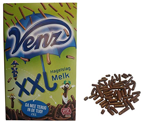 Venz XXL Hagel Melk - Vollmilchschokoladenstreusel 380g von Venz