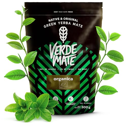 Mate Tee Verde Mate Organica Despalada 500g Verde Mate Grün Organisch Despalada anregender Mate Tee aus Brasilien Mate Tee Glutenfrei von Verde mate