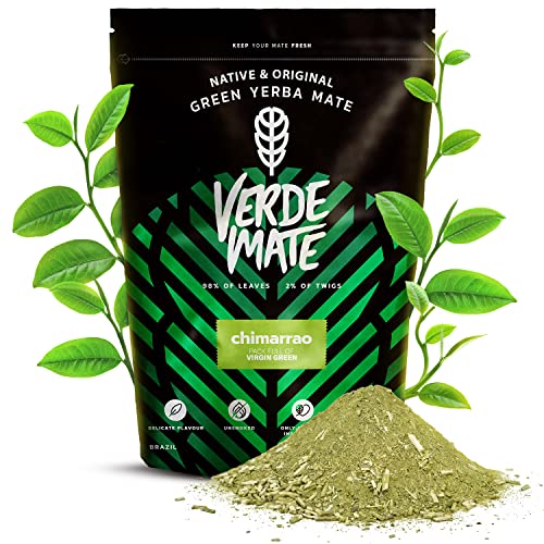 Verde Mate Green Chimarrao Verde Mate Tee Grün Chimarrao anregender Mate Tee aus Brasilien Glutenfrei (500g) von Verde mate