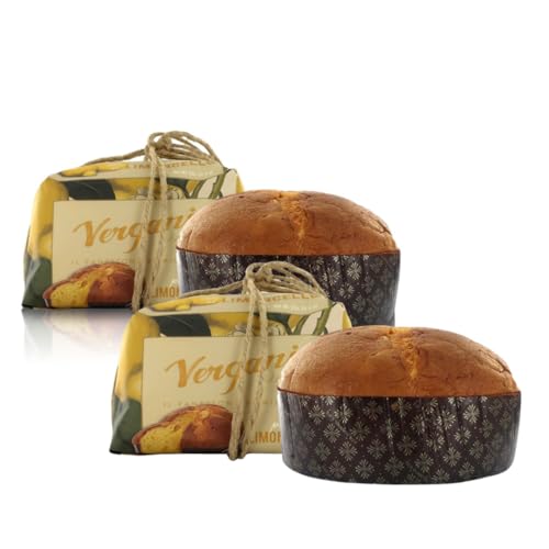 Vergani 2 Packungen Panettone mit Limoncello Creme 750 g von Vergani