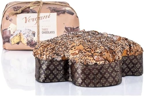 Vergani Colomba Gourmet mit 3 Schokoladengeschmacksrichtungen 750 gr. von Vergani