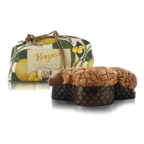 Vergani Italienischer Osterkuchen: Colomba mit Limoncello-Geschmack und kandierter Zitronenschale, 750g von Vergani