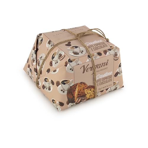 Vergani Panettone Gourmet Espresso und Schokolade von Vergani