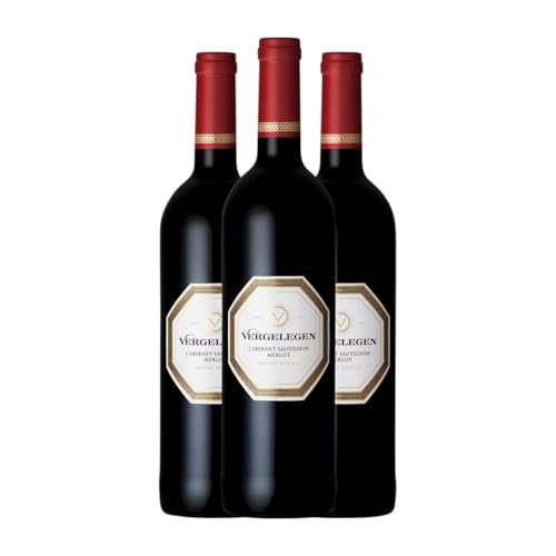 Vergelegen Merlot Cabernet Sauvignon 75 cl Rotwein (Karton mit 3 Flaschen von 75 cl) von Vergelegen