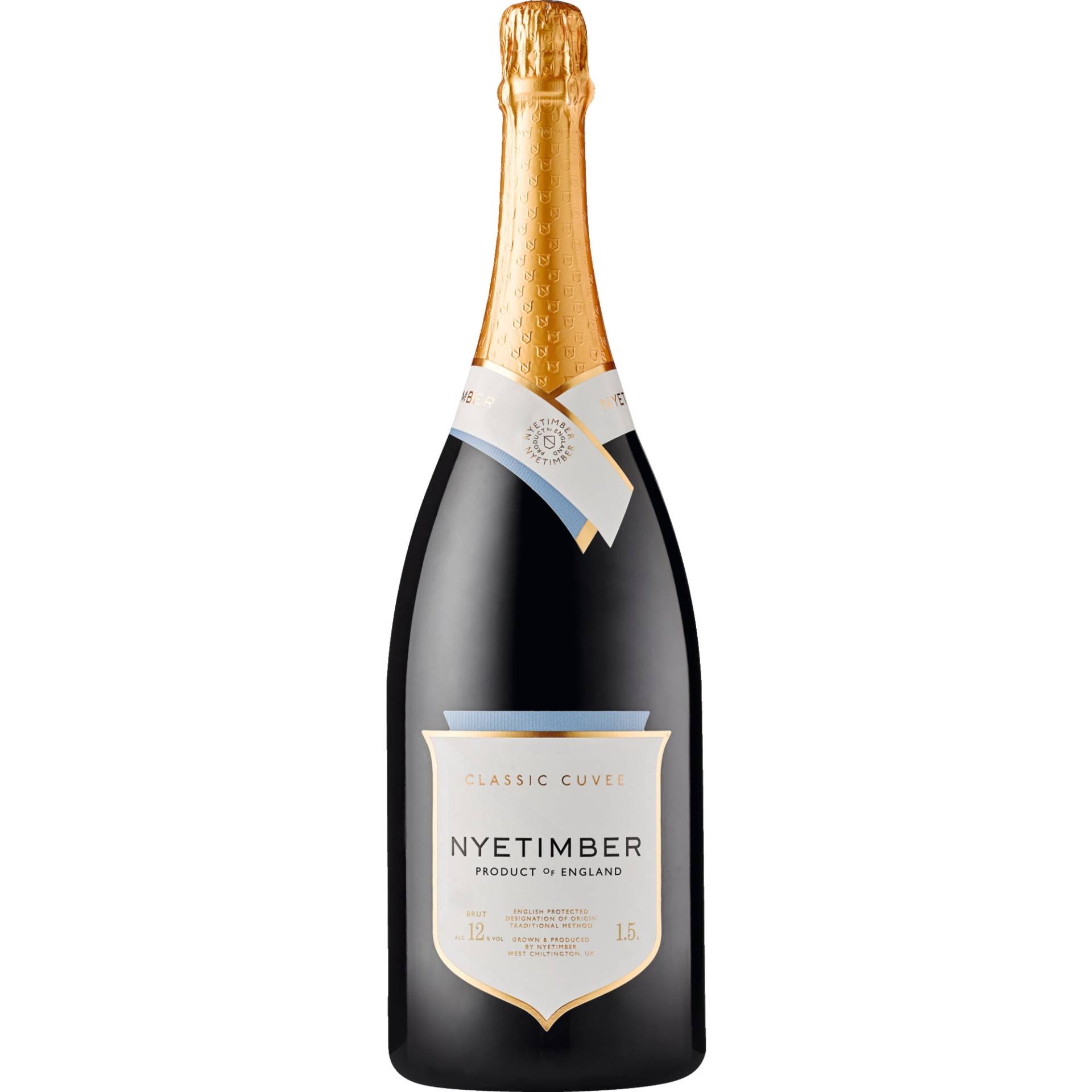 Nyetimber Classic Cuvée Brut, England PDO, Traditional Method, Magnum, England, Schaumwein von Véritable Négociant GmbH & Co.KG, Hauptstraße 7, 65347 Eltville am Rhein, Deutschland