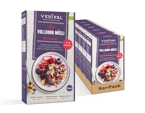 Verival Beeren Vollkorn Müsli| 6x325g von Verival