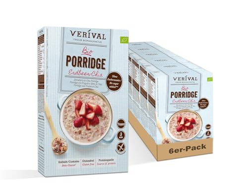 Verival Erdbeer-Chia Porridge | 6x350g von Verival
