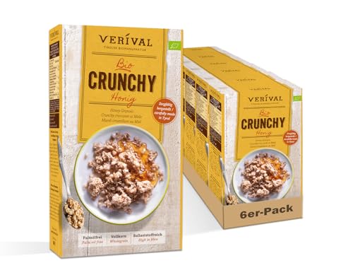 Verival Honig Crunchy | 6x375g von Verival