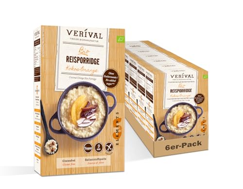 Verival Kokos-Orange Reisporridge | 6x350g von Verival