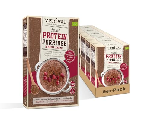 Verival Protein Sport Porridge Himbeer-Kakao| 6x400g von Verival