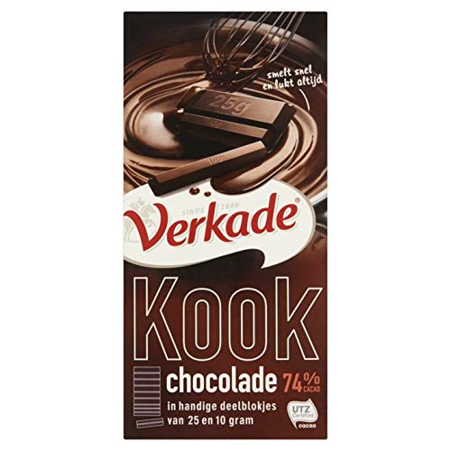 Verkade Kookchocolade Schokolade 200G von Verkade