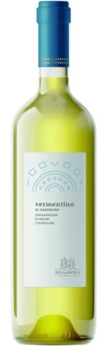 Sella & Mosca Vermentino di Sardegna DOC 2022 (1x 0,75L) | trocken | Weißwein | Italien | Vermentino von Sella & Mosca