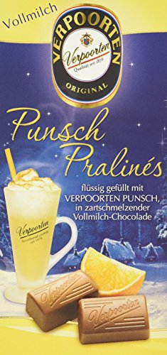 RCP Verpoorten Punsch-Pralinés, Vollmilch-Schokolade, Flüssige Füllung, Alkoholhaltig, Tolles Geschenk, 2 x 120 g von Verpoorten-Pralinés