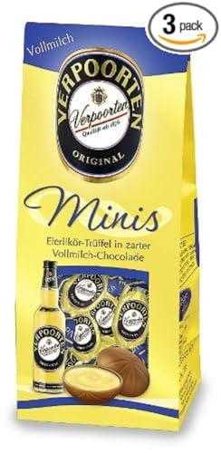 Verpoorten-Pralines Minis-Tüte Vollmilch 110 g, 3er Pack (3 x 110 g) von Verpoorten-Pralinés