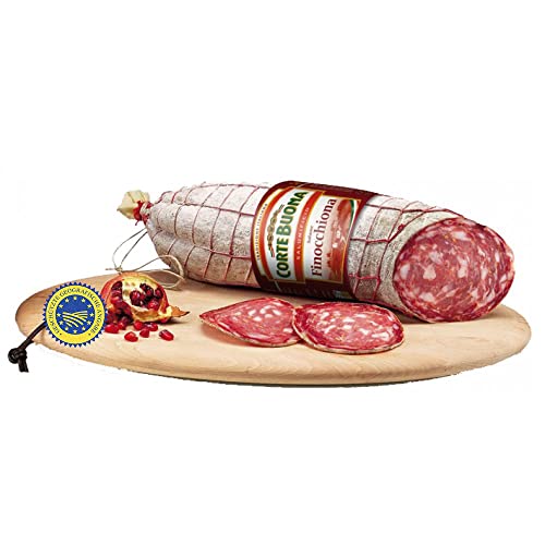 MeinMetzger Finocchiona (g.g.A.), luftgetrocknete ital. Fenchelsalami 2600 g ganze Wurst von MeinMetzger Gutes bewusst genießen