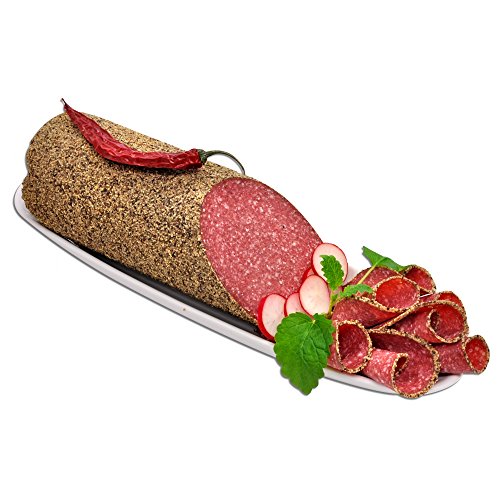 Pfeffersalami Extra Qualität 150 g geschnitten von MeinMetzger Gutes bewusst genießen