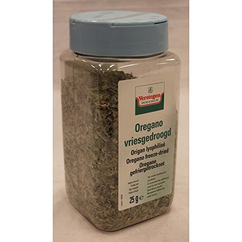 Verstegen Gewürzmischung Oregano gevriesdroogd 25g Dose (Oregano gefriergetrocknet) von Verstegen