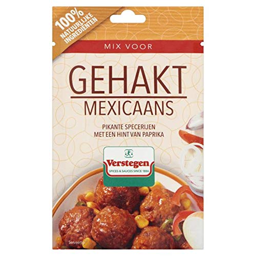 Verstegen Kruidenmix Gehakt Mexico Gewürzmischung für Hackfleisch Mexiko 40G von Verstegen