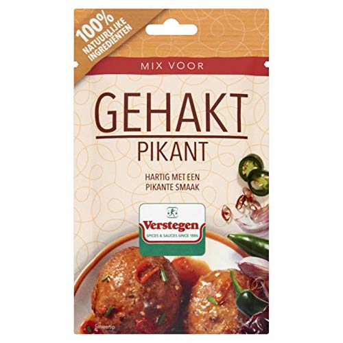 Verstegen Kruidenmix Gehakt Pikant Gewürzmischung für Hackfleisch würzig 40G von Verstegen