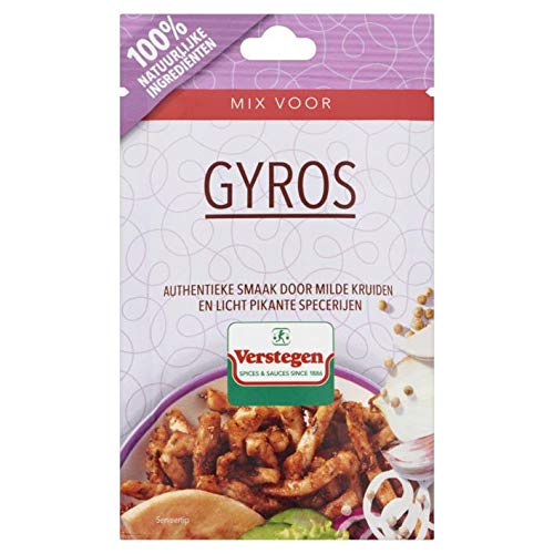 Verstegen Kruidenmix Gyros Gewürzmischung für Gyros 30G von Verstegen