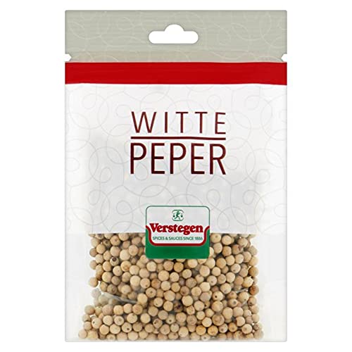 Verstegen Witte Peper Beutel mit weißem Pfeffer ganz 60G von Verstegen