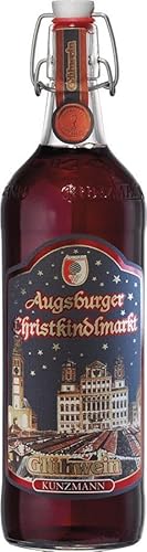 Kunzmann Augsburger Glühwein rot 1,00 Liter 9% vol. von Vertrieb-Again