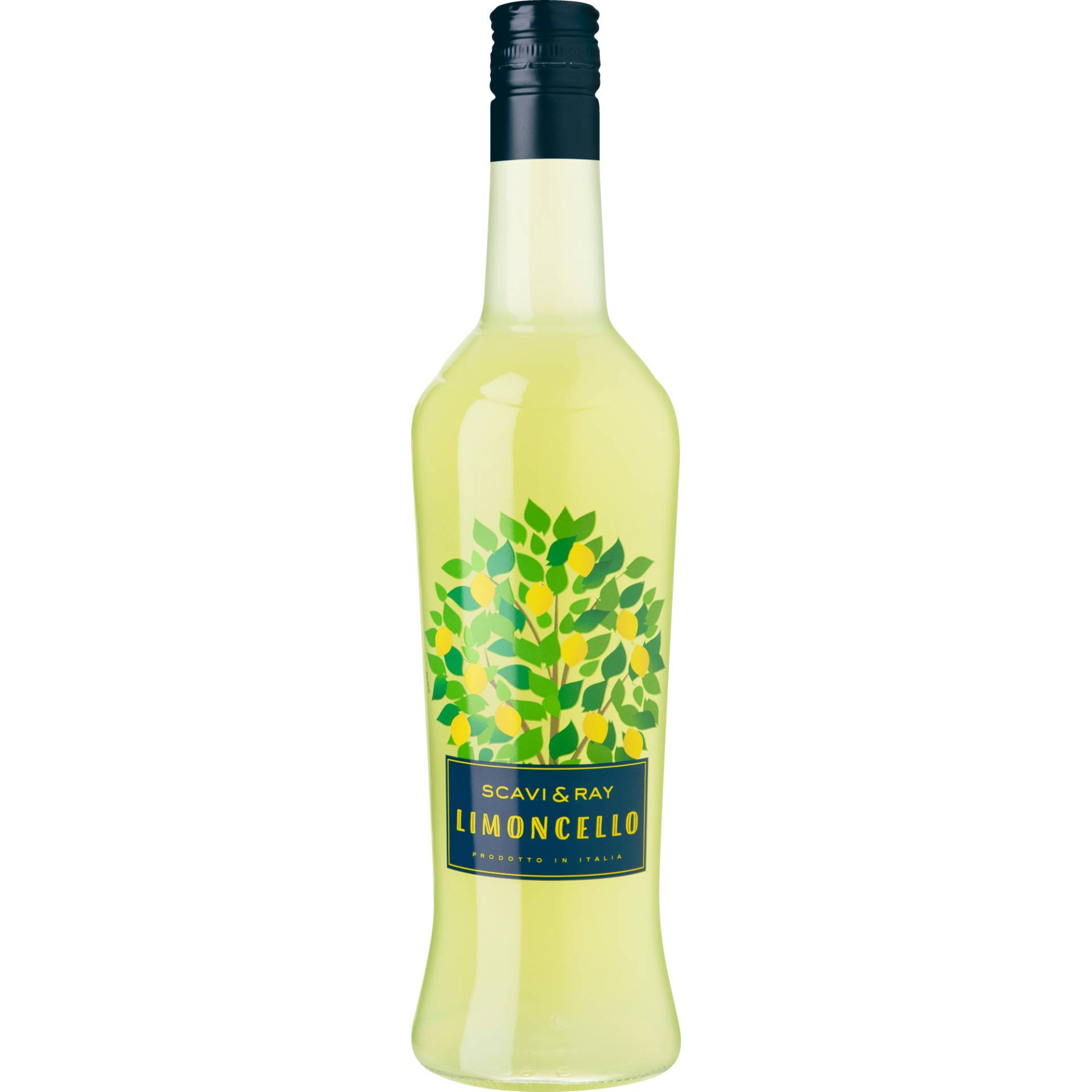 Scavi & Ray Limoncello, 0,70 L, 25% Vol, Spirituosen von Vertrieb durch: Scavi&Ray Winery GmbH, Oberes Feld 13, D-33106 Paderborn