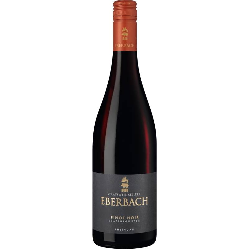 Eberbach Pinot Noir, Trocken, Rheingau, Rheingau, 2021, Rotwein von Vertrieb: Hessische Staatsweinkellerei Eberbach GmbH, D - 65346 Eltville; Abfüller D-HE 33050